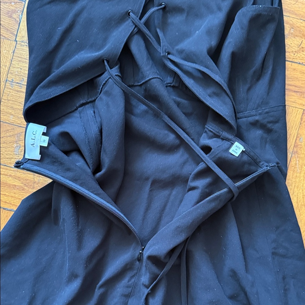 A.L.C Dress Elegant Black Sleeveless Dress - Picture 6 of 13
